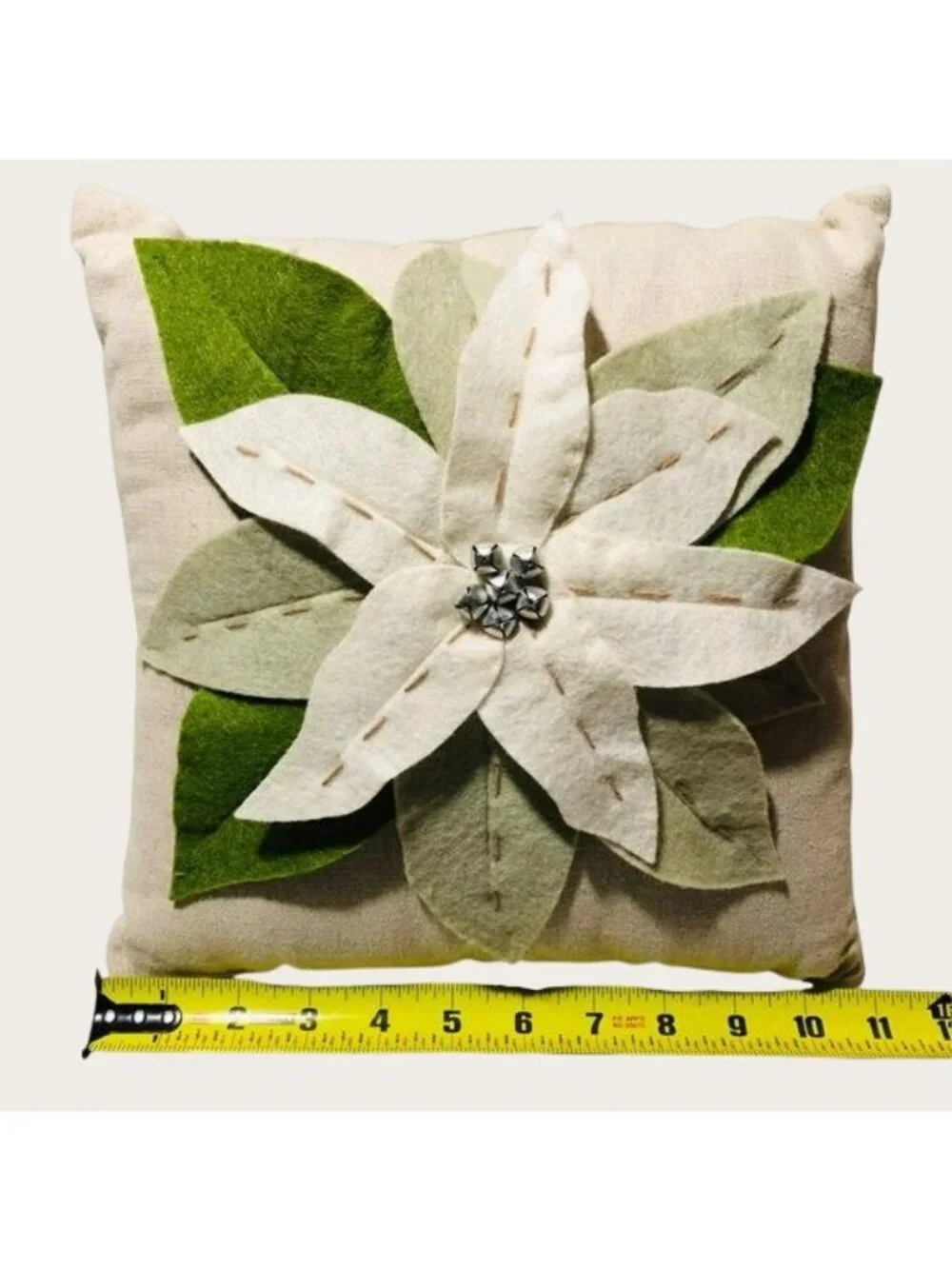 Poinsettia Pillow 11